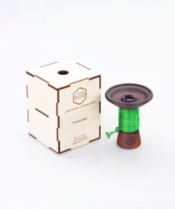 Alternative view of Japona Hookah – Mummy Bowl / Grün