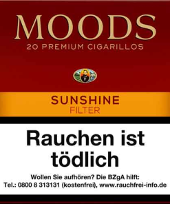 Alternative view of Dannemann Moods Sunshine Filter Zigarillos 20 Stück