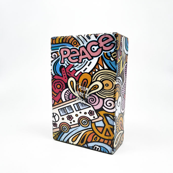 Atomic Zigarettenbox King Size Peace and Love Peace – Bild 2