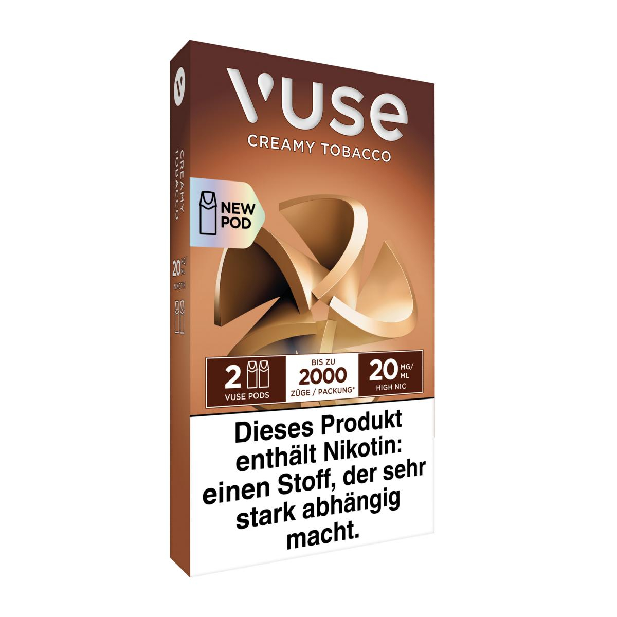 Vuse Pod Core Creamy Tobacco 2 Stück je 20mg/ml – Bild 2