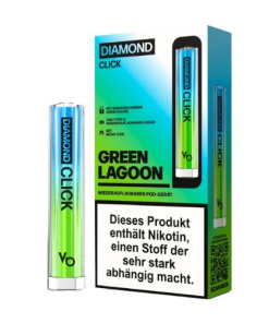 Vapes Bars Diamond Click Akkuträger Green Lagoon