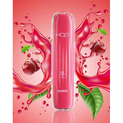 HQD Wave / Surv Einweg E-Shisha Cherry ca. 600 Züge 18mg – Bild 2