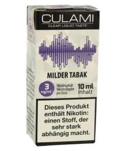 Culami Liquid Dezenter Tabak 3mg