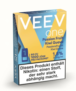Alternative view of VEEV One Pods Passion Fruit Kiwi Guave LE Sommer