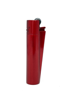 Clipper Feuerzeug Metall Red Devil Rot
