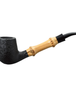 Tsuge Pfeife Bamboo Half Bent Sand