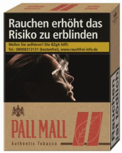 Pall Mall Zigaretten Authentic Red ohne Zusätze (1×20) – Bild 2