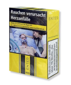 Einzelpackung Enter Red Box Filterzigaretten (1×20)