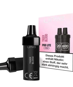 Linvo Pod Lite Cartridge – (2 Stück pro Packung) – Tiger Blood
