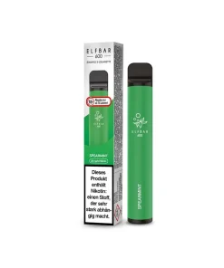 Alternative view of Elf Bar 600 Einweg E-Zigarette – Spearmint-0 mg/ml