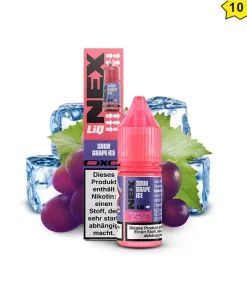 Pod Salt – NexLiq – Nikotinsalz Liquid 10 mg/ml – Sour Grape Ice