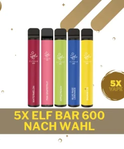 Alternative view of Elf Bar 600 – Vape Bundle – 5 Stück