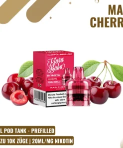 Alternative view of Kiara Baba Vape Pod 10ml – Mad Cherry